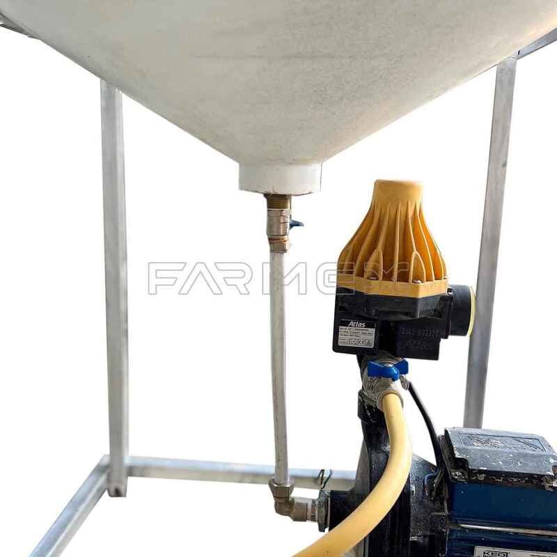 Conical Tank 200 Liter with Stand and Pump Conical Tank 200 Liter with Stand and Pump