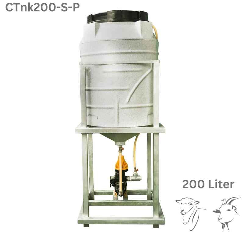 Conical Tank 200 Liter with Stand and Pump Conical Tank 200 Liter with Stand and Pump