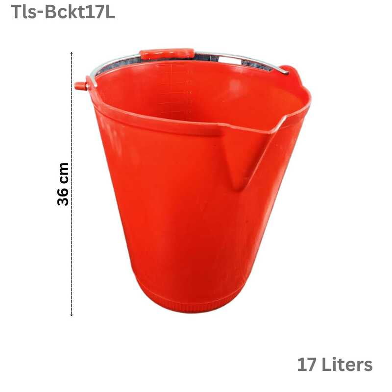 Bucket 17 Liter with Level Indicator Bucket 17 Liter with Level Indicator
