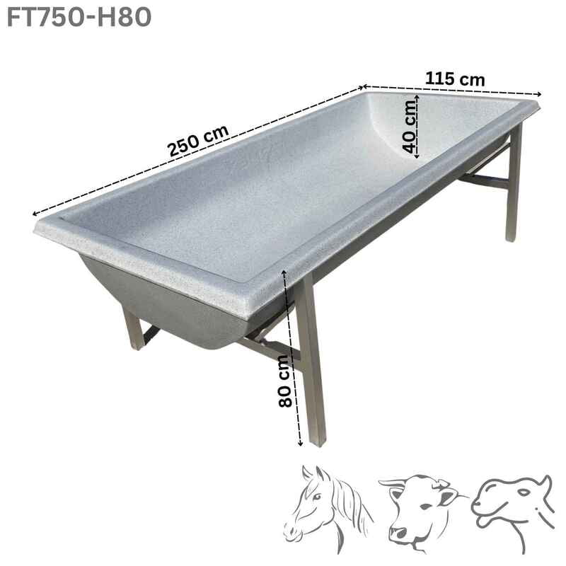 Farmex Trough 750 Liter for Camel Farmex Trough 750 Liter for Camel