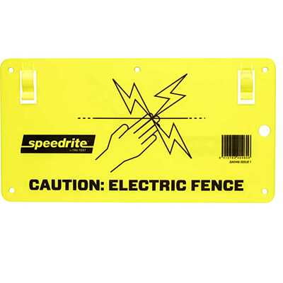Speedrite Warning Signt - 10 Pcs