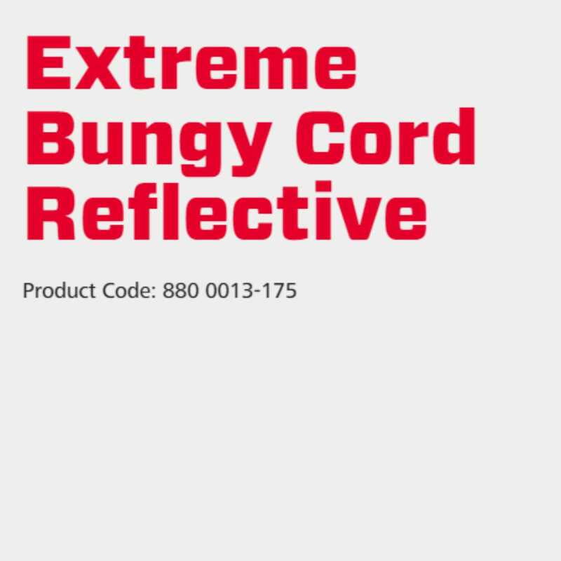 Speedrite Reflective Bungy Gate Cord 50m Speedrite Reflective Bungy Gate Cord 50m