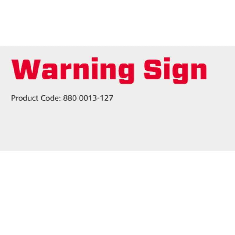 Speedrite Warning Signt - 10 Pcs Speedrite Warning Signt - 10 Pcs
