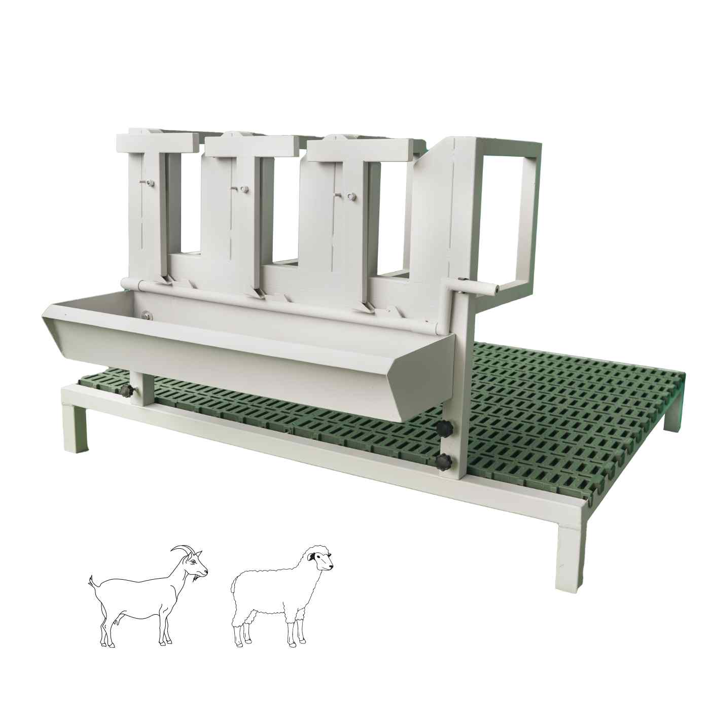 Headlock for Goat Sheep 3U with Base