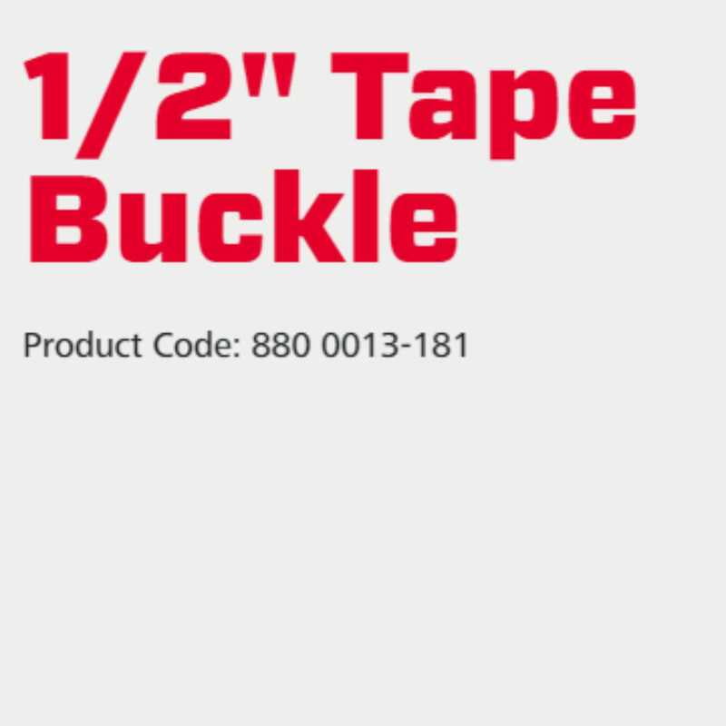 Speedrite 1/2" Tape Buckle Product - 5 Pcs Speedrite 1/2" Tape Buckle Product - 5 Pcs