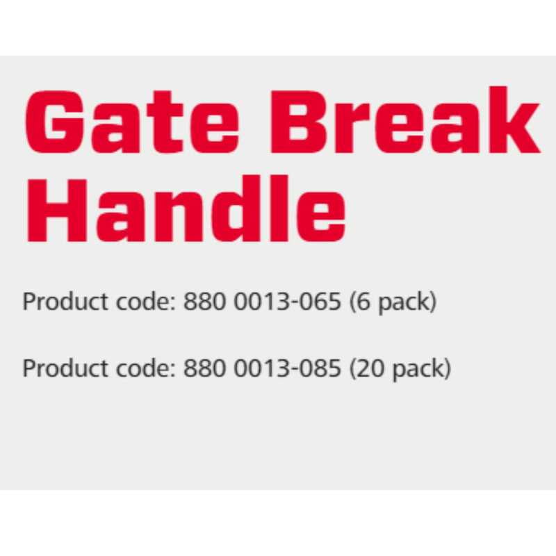 Speedrite Gate Break Handle - 6 Pcs Speedrite Gate Break Handle - 6 Pcs