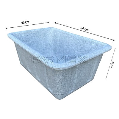 Open Top Tank Rectangular 50 Liter