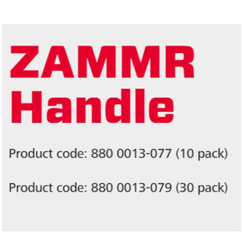 Speedrite ZAMMAR Handle White 10 Pcs Speedrite ZAMMAR Handle White 10 Pcs