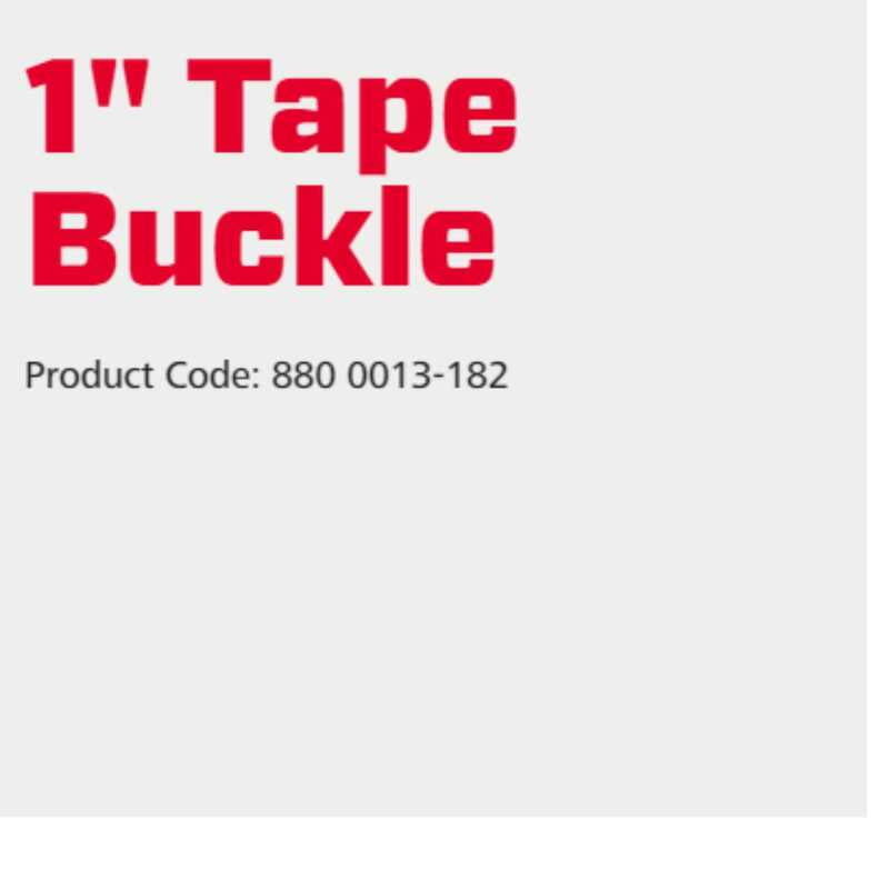 Speedrite 1" Tape Buckle - 5 Pcs Speedrite 1" Tape Buckle - 5 Pcs