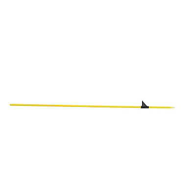Speedrite Yellow Fibreglass Post with Foot 12 mm x 1.25 m - 10 Pcs