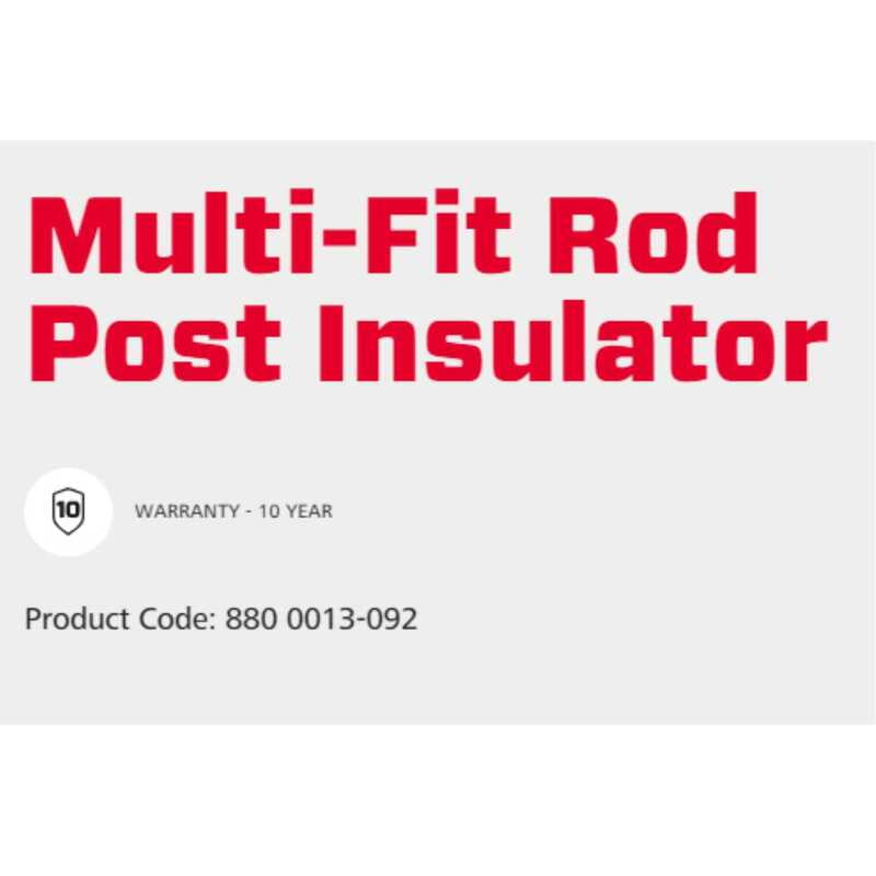 Speedrite Multi-Fit Rod Post Insulator - 25 Pcs Speedrite Multi-Fit Rod Post Insulator - 25 Pcs