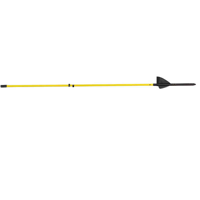 Speedrite Yellow Oval Fibreglass Post with Spike & Insulator - 10 Pcs Speedrite Yellow Oval Fibreglass Post with Spike & Insulator - 10 Pcs