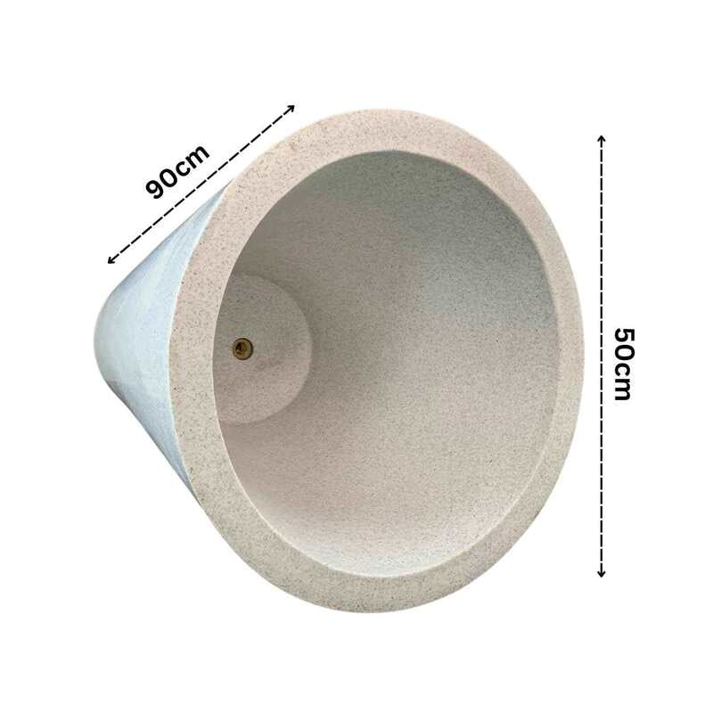 Glower Pot lightning Vase - White Glower Pot lightning Vase - White
