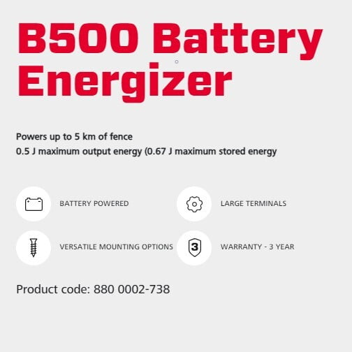 Battery Energizer B500 Battery Energizer B500
