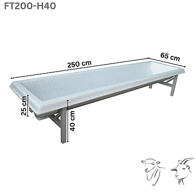Farmex Trough 200 Liter for Sheep