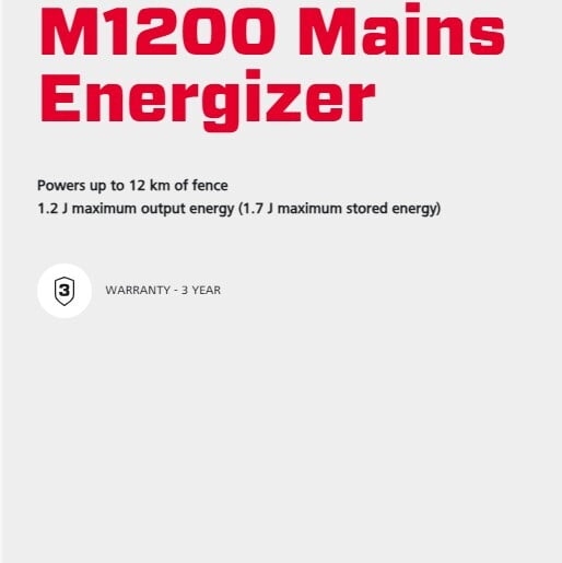 Main Energizer M1200 Main Energizer M1200