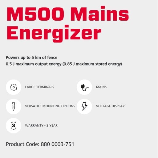 Main Energizer M500 Main Energizer M500