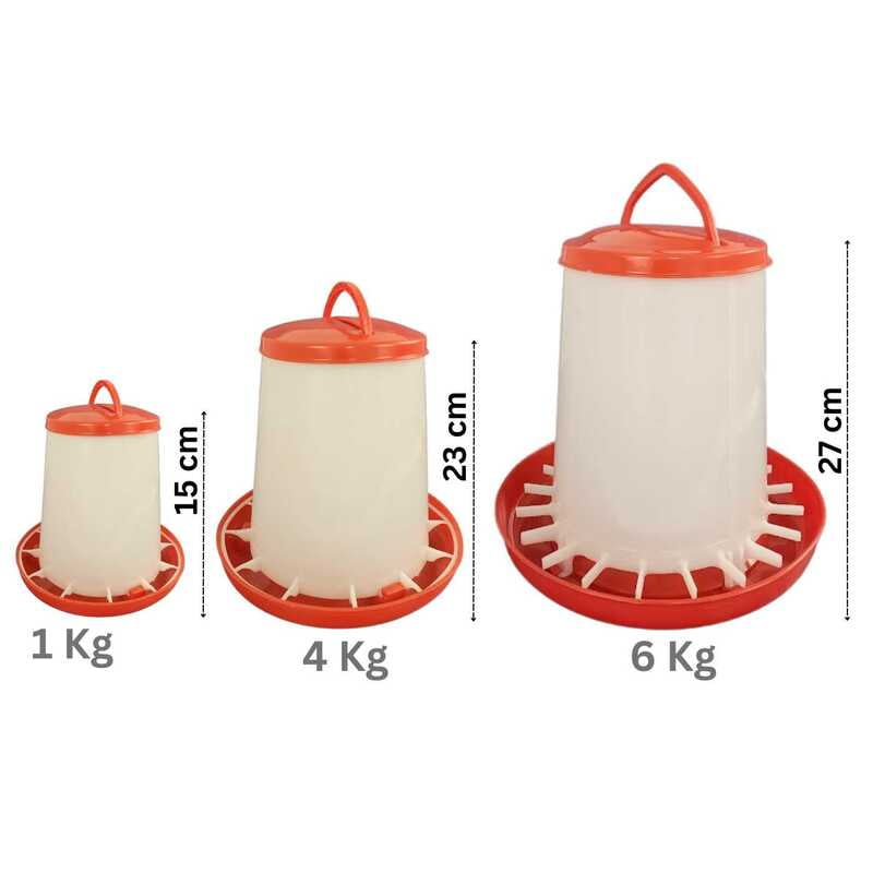 Manual Feeder 1 Kg Mini for Poultry Manual Feeder 1 Kg Mini for Poultry