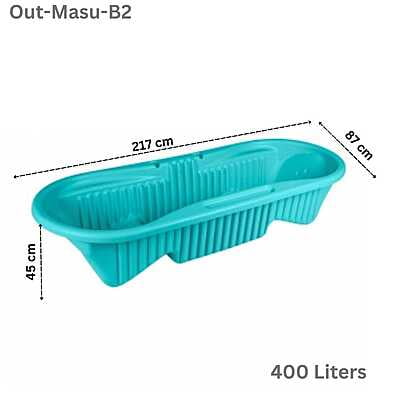 Masu Double Tub 400 Liters