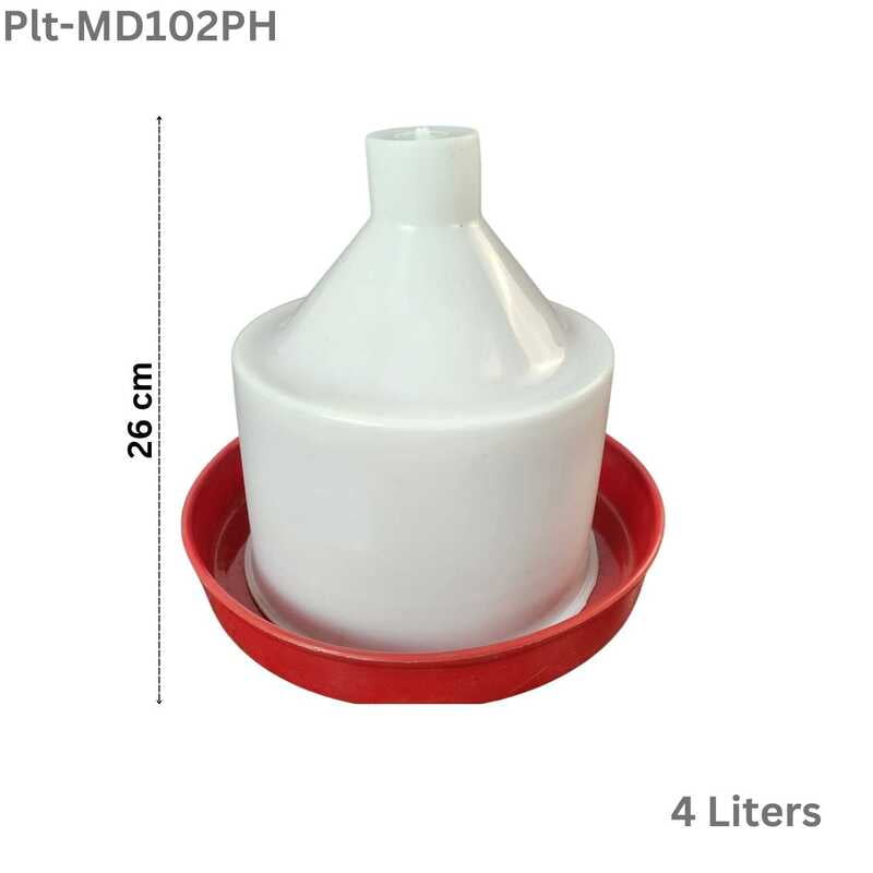 Pars Metalic Manual Drinker 4 Liter for Chicken Pars Metalic Manual Drinker 4 Liter for Chicken