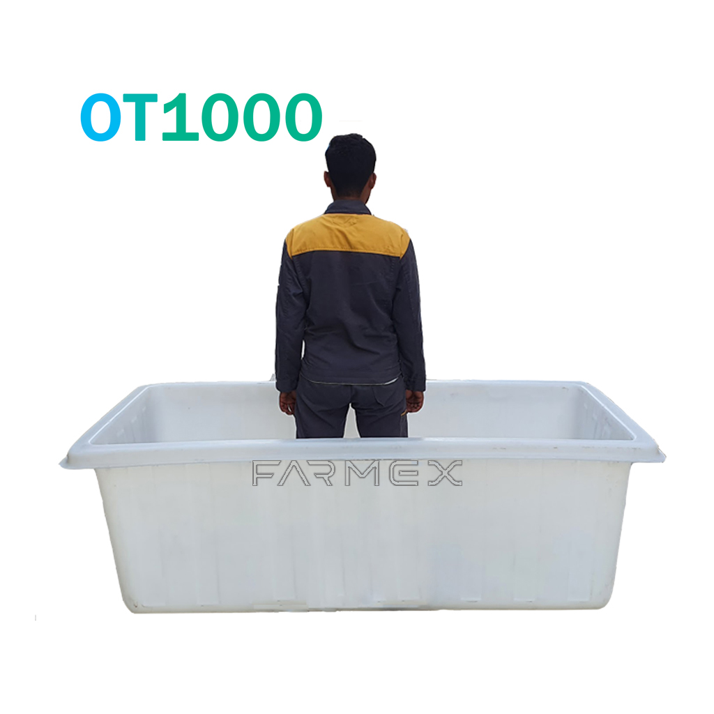 Open Top Rectangular Tank 1000 Liter OT1000