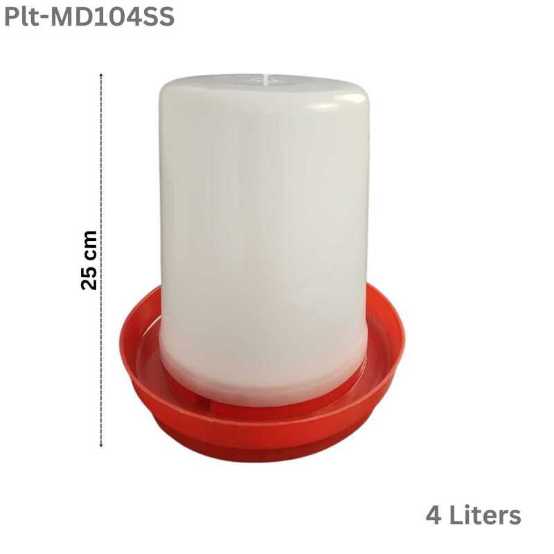 Salem Manual Drinker 4 Liter Short Chicken Salem Manual Drinker 4 Liter Short Chicken