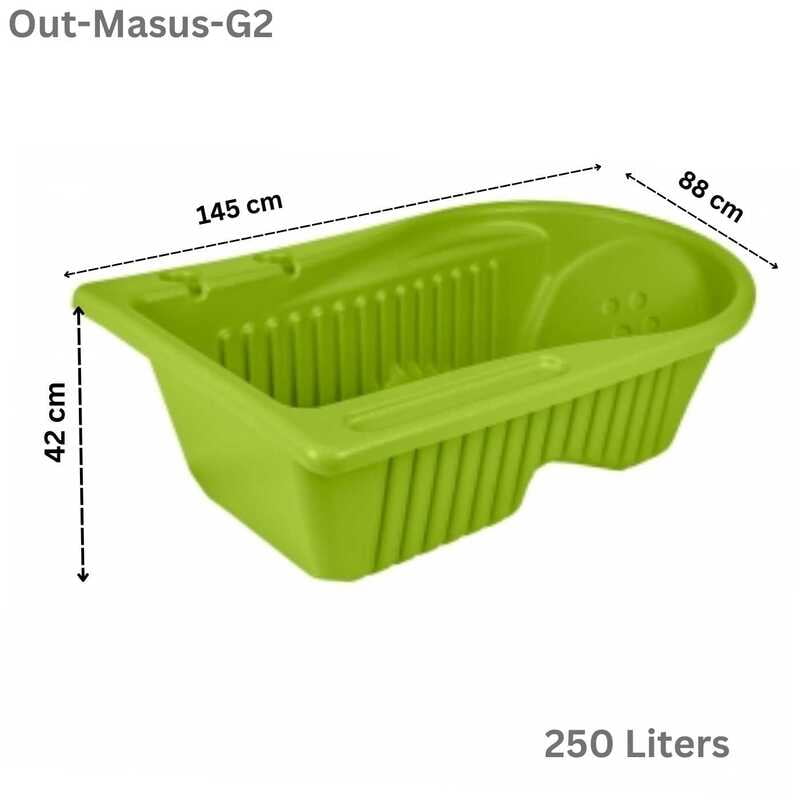 Masu Single Tub 250 Liters Masu Single Tub 250 Liters