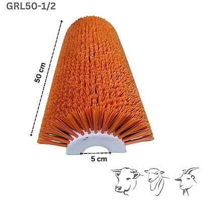 Scratch brush for sheep Semicircle