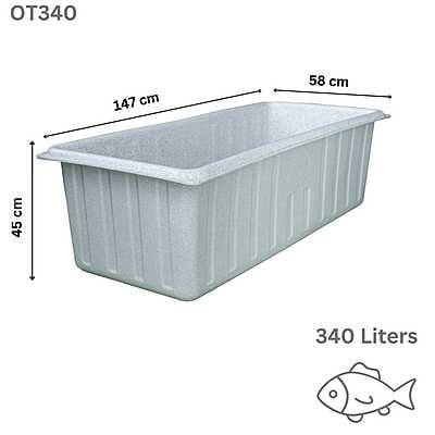 EXPIRED- Fish Holding Tank 340L Farmex FHT340