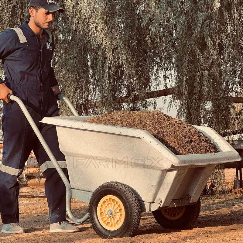 Wheelbarrow Farmex WB300 - White Wheelbarrow Farmex WB300 - White