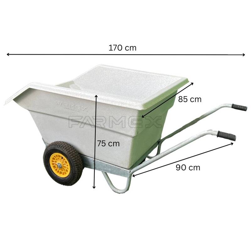 Wheelbarrow Farmex WB300 - White Wheelbarrow Farmex WB300 - White