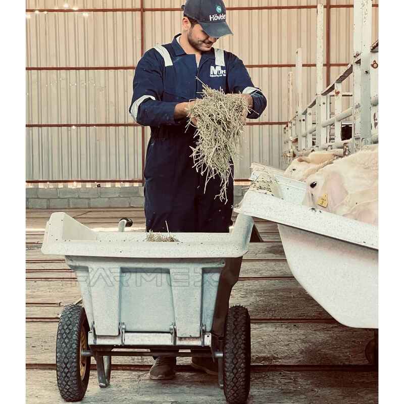 Wheelbarrow Farmex WB300 - White Wheelbarrow Farmex WB300 - White