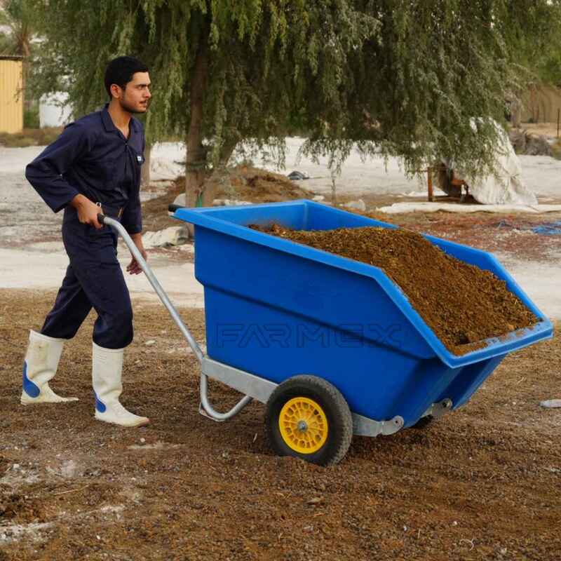 X-Large Wheelbarrow Farmex WB600 - Blue X-Large Wheelbarrow Farmex WB600 - Blue